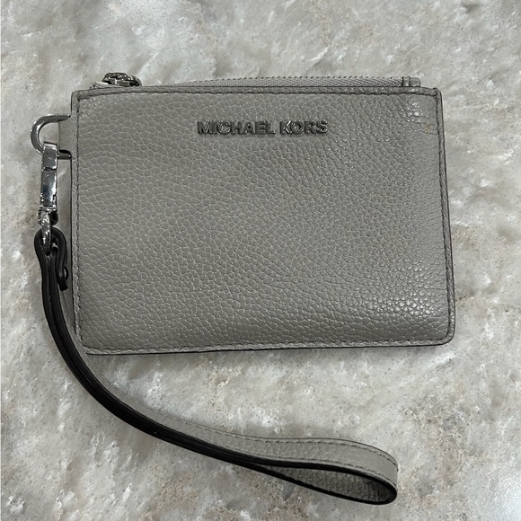 Michael Kors Silver Wristlet - Picture 1 of 4